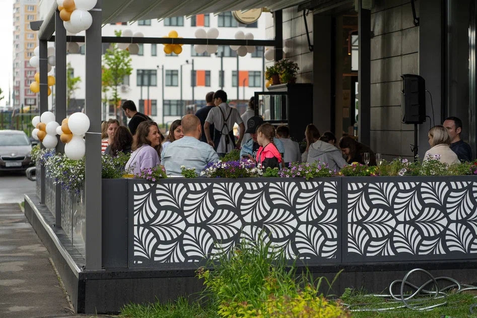 Уже ждем лето и открытие нашей летней веранды!