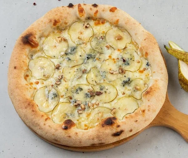 ПИЦЦА ГОРГОНЗОЛА С ГРУШЕЙ 